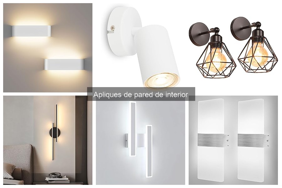 Ventajas y desventajas de los apliques de pared de interior