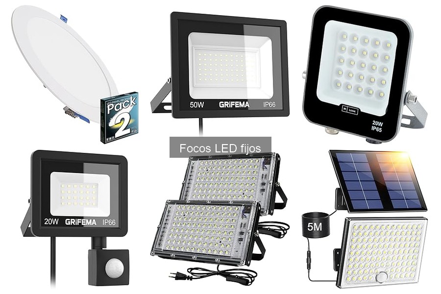 Ventajas y desventajas de los focos LED fijos para tu hogar
