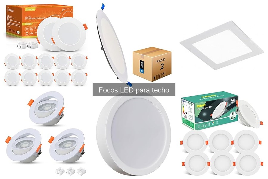 Ventajas y desventajas de los focos LED para techo