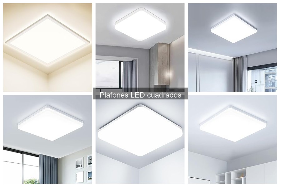 Ventajas y desventajas de los plafones LED cuadrados