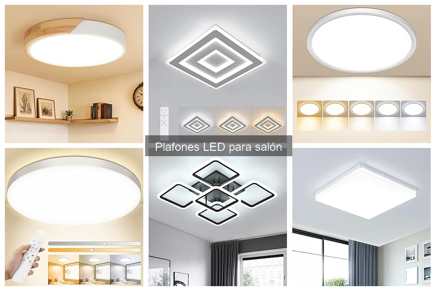Ventajas y desventajas de los plafones LED para salón