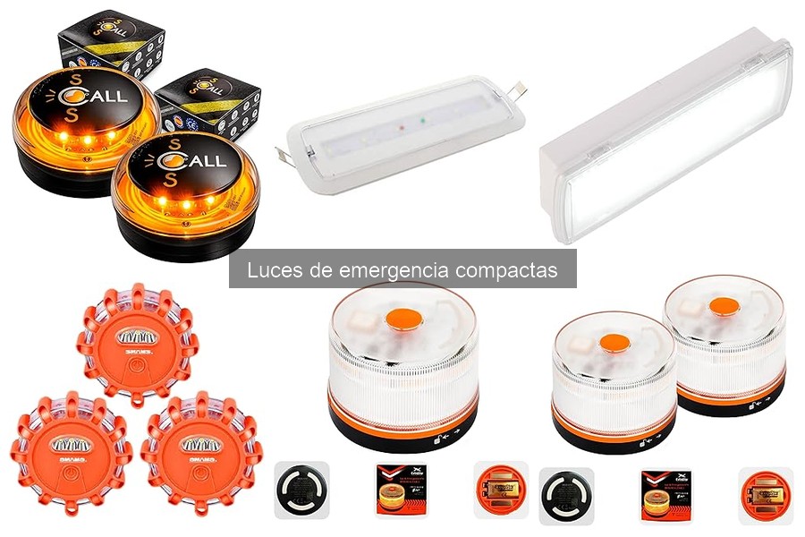 Ventajas y desventajas de luces de emergencia compactas