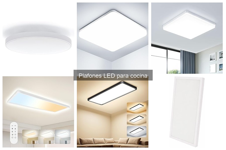 Ventajas y Desventajas de Plafones LED en la Cocina