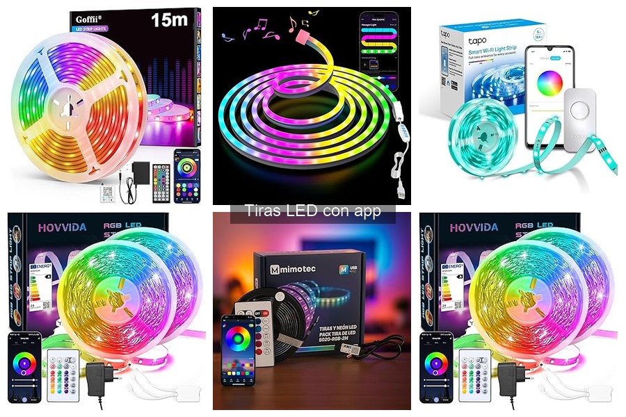Ventajas y desventajas de tiras LED con app para iluminación
